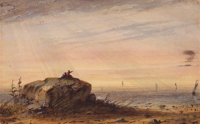 Côte maritime, vers 1837 - Alfred Jacob Miller