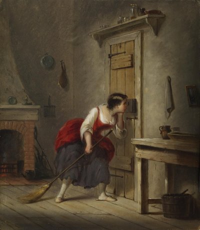 La marquise (extrait de « La boutique des curiosités » de Dickens) - Alfred Jacob Miller