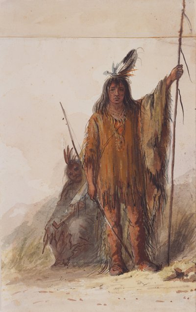 Tenue de guerre, vers 1837 - Alfred Jacob Miller