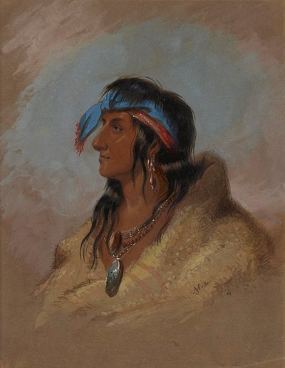 White Plume - Alfred Jacob Miller