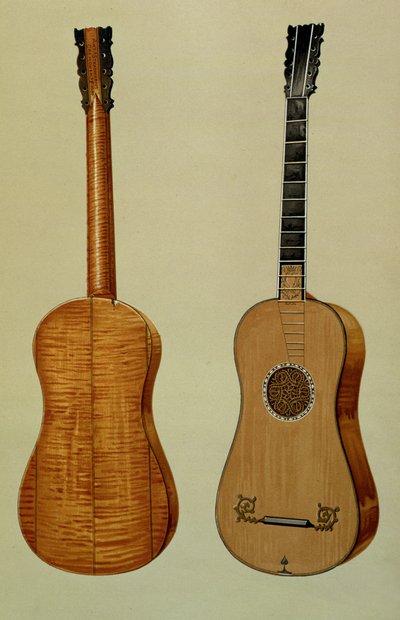 Guitare fabriquée par Antonio Stradivarius, de 