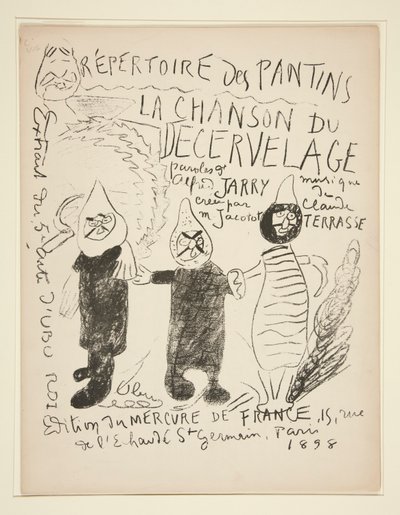 Répertoire des Pantins: La chanson du décervelage - Alfred Jarry
