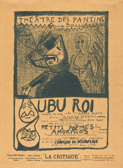 Ubu Roi; Petits Poèmes amorphes - Alfred Jarry
