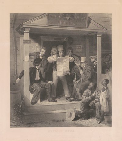 Nouvelles mexicaines - Alfred Jones, after Richard Caton Woodville
