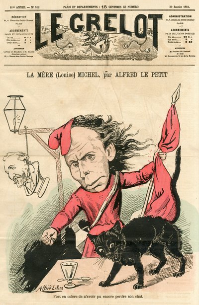 Couverture de "Le Grelot", Satirique en Couleurs - Alfred Le Petit