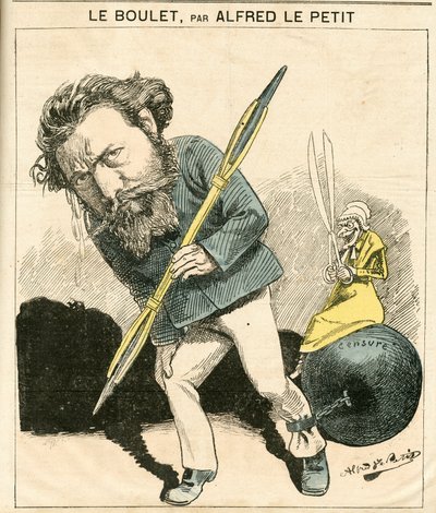 Couverture de Le Grelot, numéro 119, Satirique en Couleurs - Alfred Le Petit