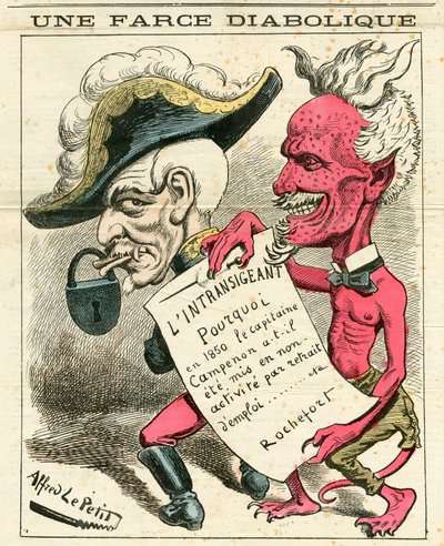 Couverture de Le Grelot, numéro 655, Satirique en couleurs - Alfred Le Petit