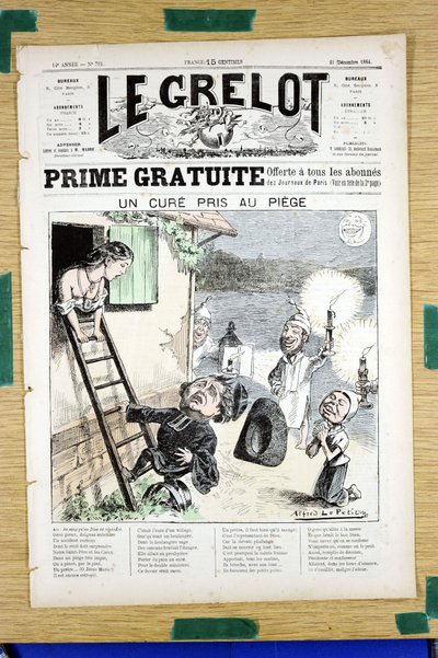 Couverture de "Le Grelot", numéro 718, Satirique en Couleurs - Alfred Le Petit