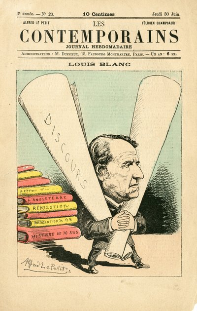 Couverture de "Les Contemporains", numéro 20 - Alfred Le Petit