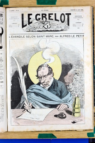 Couverture de "Le Grelot", numéro 72, Satirique en Couleurs - Alfred Le Petit