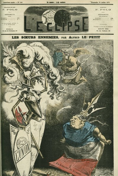 Sœurs ennemies, entre La Gazette de France et L