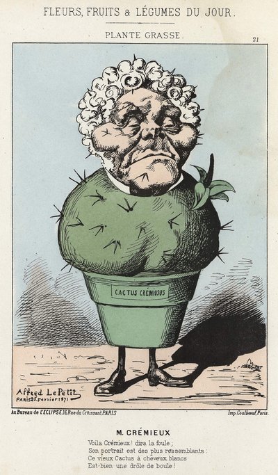 Plante grasse: Caricature d