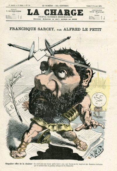 La Charge (1870), numéro 12, Satirique en couleurs - Alfred Le Petit