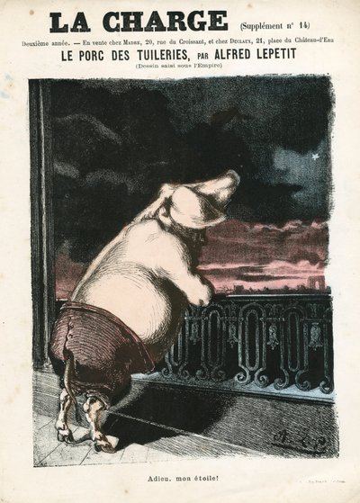 La Charge (1870), numéro 15, Satirique en Couleurs - Alfred Le Petit