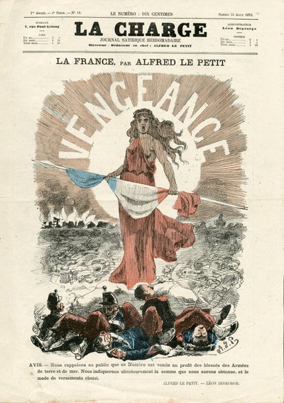 La Charge (1870), numéro 18, Satirique en Couleurs - Alfred Le Petit
