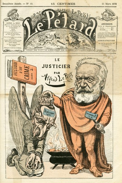 Le Pétard, numéro 40, Satirique en Couleurs - Alfred Le Petit