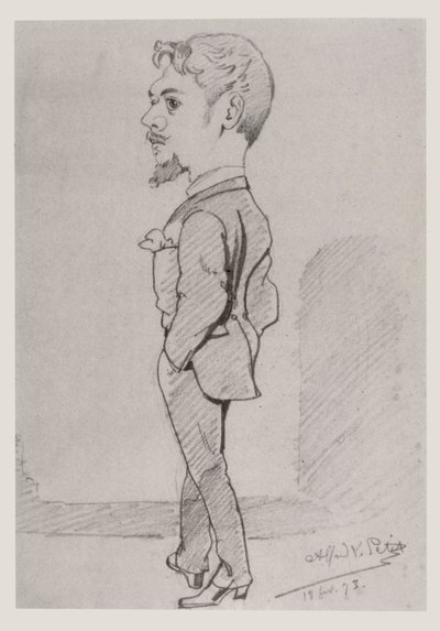 Portrait de Mars, 1873 - Alfred Le Petit