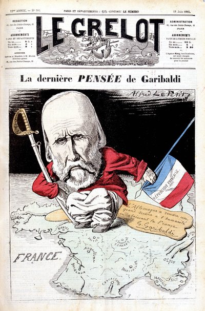 La dernière pensée de Garibaldi - Alfred Le Petit