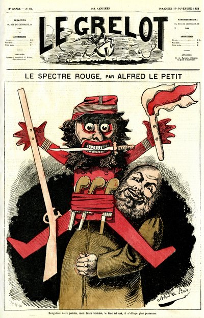 un prêtre catholique agita une petite figure - Alfred Le Petit