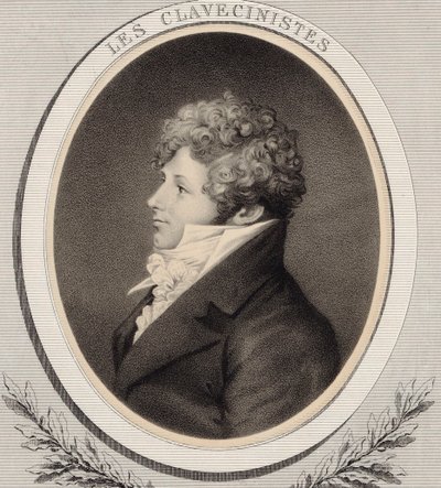 Portrait du pianiste et compositeur Daniel Steibelt - Alfred Lemoine