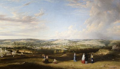 Stroud près du fort de Rodborough, Gloucestershire - Alfred Newland Smith