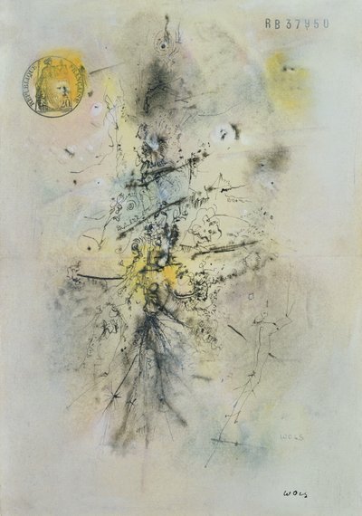 La feuille de papier timbrée - Alfred Otto Wolfgang Schulze Wols