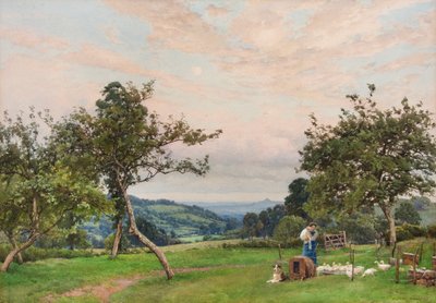 Le parc à canards - Alfred Parsons