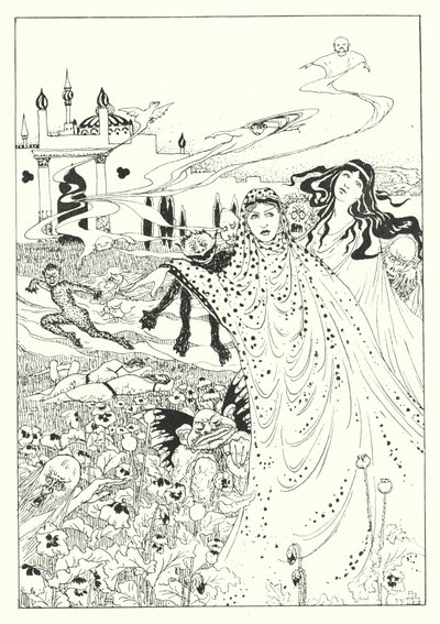 Une histoire vraie de Lucien : Quelques rêves (gravure) - Alfred Payne Garnett