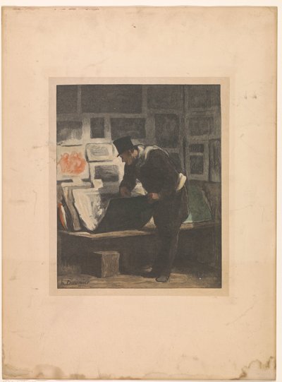 Collectionneur de gravures - Alfred Prunaire