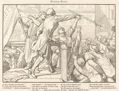 Auch ein Todtentanz IV - Alfred Rethel