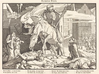 Auch ein Todtentanz VI - Alfred Rethel