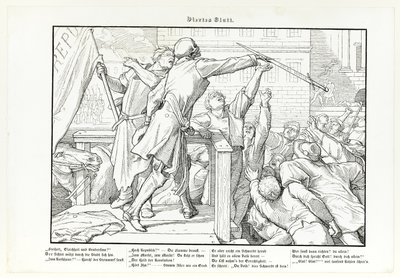 Auch ein Todtentanz, planche IV - Alfred Rethel