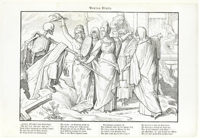 Auch ein Todtentanz, planche I - Alfred Rethel