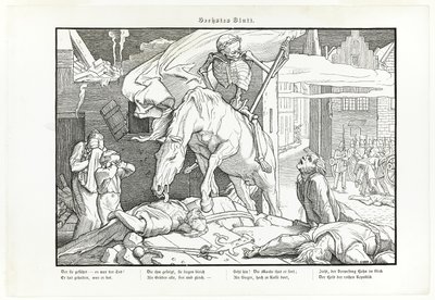 Une danse de la mort aussi, plate VII - Alfred Rethel