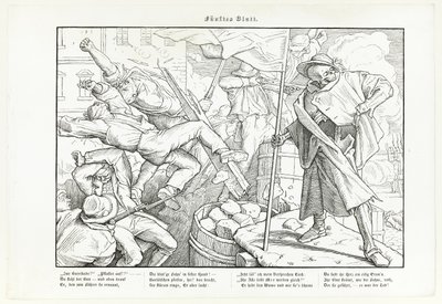 Auch ein Todtentanz, planche V - Alfred Rethel