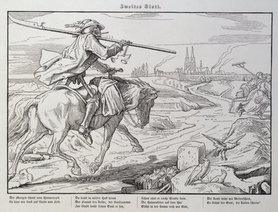 La Mort chevauche vers la Ville, planche 2 de 