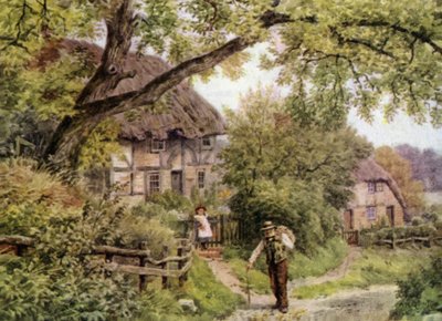 Un chemin à Houghton, Sussex - Alfred Robert Quinton