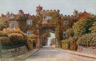 Porte de péage de l