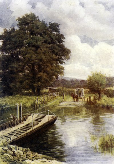 Bac de Bablock Hythe - Alfred Robert Quinton