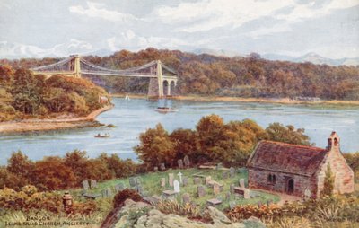 Bangor, église de Llandisillio, Anglesey - Alfred Robert Quinton