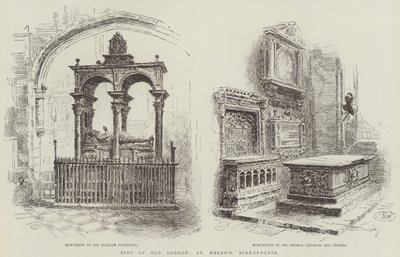Morceaux du vieux Londres, St Helen