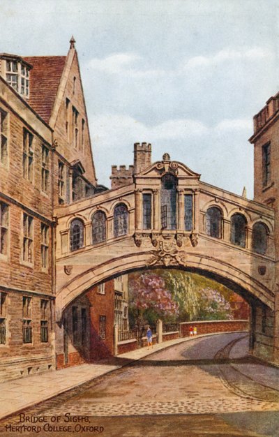 Pont des Soupirs, Hertford College, Oxford - Alfred Robert Quinton