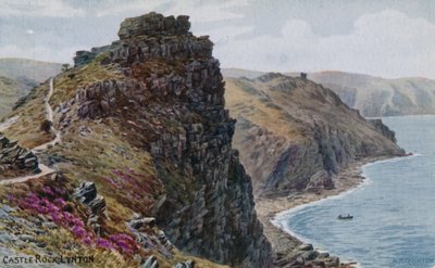 Castle Rock, Lynton - Alfred Robert Quinton
