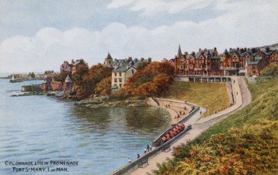 Colonnade et Nouvelle Promenade, Port St Mary Île de Man - Alfred Robert Quinton