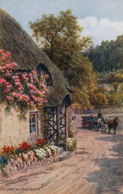 Cottage à Cockington - Alfred Robert Quinton