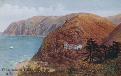 Countisbury Foreland et Torrs, Lynmouth, Devon - Alfred Robert Quinton
