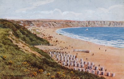 Filey Bay, depuis le sud - Alfred Robert Quinton