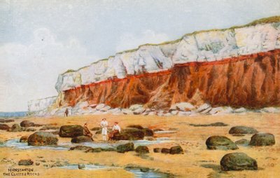 Hunstanton, les falaises et les rochers - Alfred Robert Quinton
