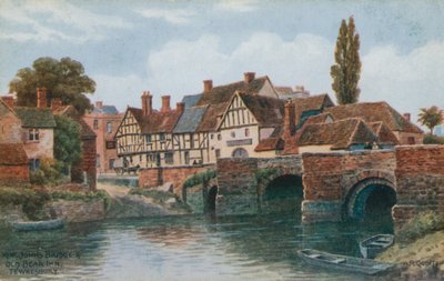 Pont du roi Jean, Old Bear Inn, Tewkesbury - Alfred Robert Quinton