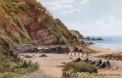 Plage de Lee Bay, Lynton - Alfred Robert Quinton